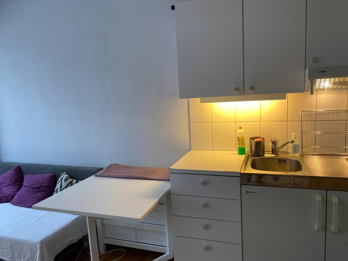 Ferienwohnung Lille Bryggen Studio 20m² Bergen Exterior foto