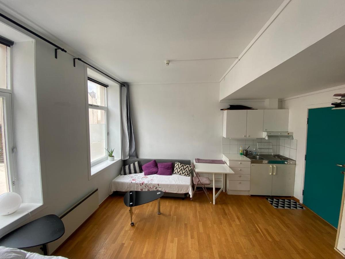 Ferienwohnung Lille Bryggen Studio 20m² Bergen Exterior foto